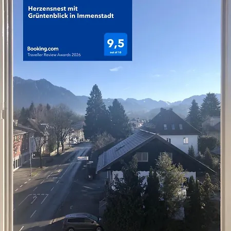 アパート Herzensnest Mit Gruentenblick In Immenstadt *